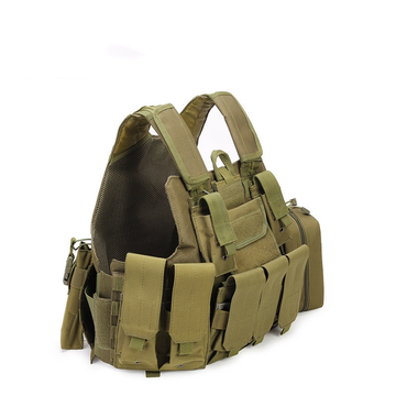 MOLLE SYSTEM TACTICAL MILITARY VEST 600D OXFORD WEAR RESISTANT